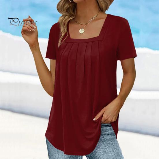 SARA | Elegant Pleated Blouse